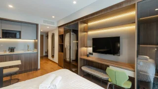 Студия -$120000 MarriottPrivilege Руставели Грузия виднаморе квартира недвижимость