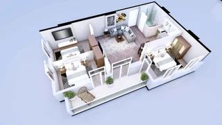 4-комнатная квартира