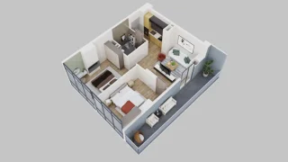 3-комнатная квартира. Глдани