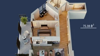 3-комнатная квартира. Вера