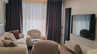 Собственник 2+1 в Blue sky. Вид на аллею героев и горы. 12 этаж, 64м. Полностью укомплектована. Без животных. 150