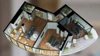 3-комнатная квартира