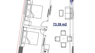 3-комнатная квартира