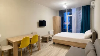 Студия в ЖК Komunna Tower, с видом на море