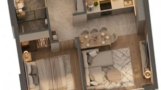 1+1 на Silver Point Багратиони ул. 86 Bagrationi District