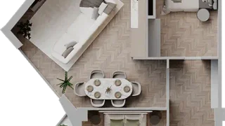 3-комнатная квартира. Сабуртало
