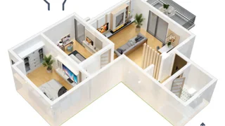 3-комнатная квартира. Вазусубиани
