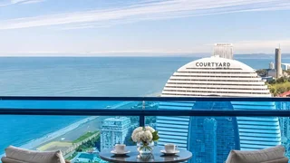 Роскошные апартаменты с видом на море - Orbi City