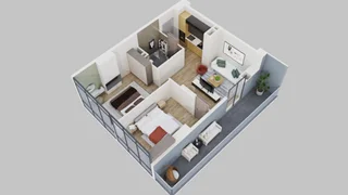 3-комнатная квартира. Глдани