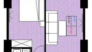 1+1 на Bagrationi Residence Batumi ბაგრატიონის შეს. 135 Bagrationi District
