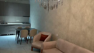 2 room Flat Daily rent. Gldani