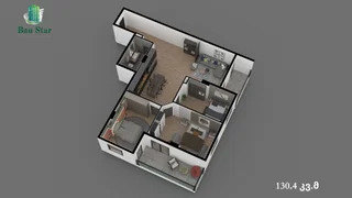 4-комнатная квартира. Дигоми