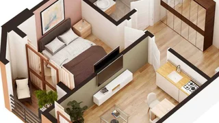 2-комнатная квартира, ул. Багратиони, 40.7 м², $35,000