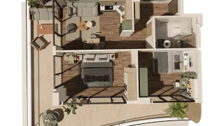 Студия на Tamar Settlement 12ა Tamar Settlement