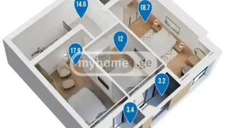 5-комнатный частный дом Продаётся. Диди Дигоми