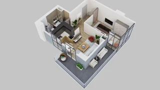 2-комнатная квартира. Глдани
