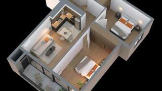 3 room Flat For Sale. Didi digomi