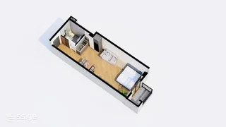 1 room Flat For Sale. Ponichala