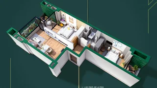 3-комнатная квартира. Сабуртало