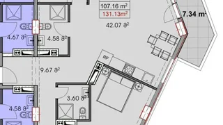 4-комнатная квартира на продажу. Озеро Лиси