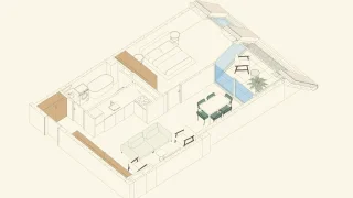 2-комнатная квартира. Авлабари