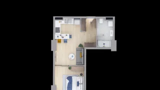 1 room Flat For Sale. Didube