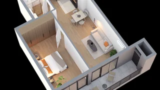 2 room Flat For Sale. Didi digomi