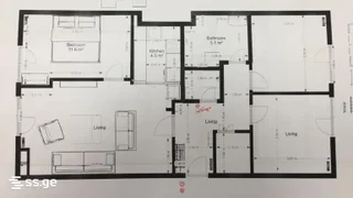 4-комнатная квартира в Тбилиси