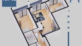 3-комнатная квартира продаётся. Самгори