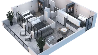 4-комнатная квартира. Ортачала