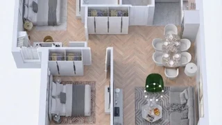 3-комнатная квартира