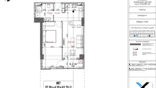 Надира Хошараули ул.: Студия, 62.0 м²