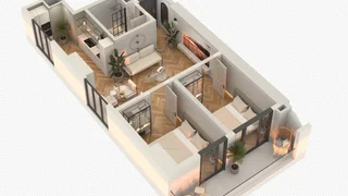 3-комнатная квартира