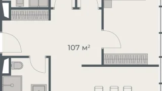 4-комнатная квартира