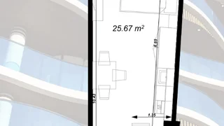 Студия на Lech and Maria Kaczynski street 35 Airport District