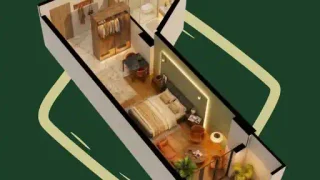 1-комнатная квартира. Диди Дигоми