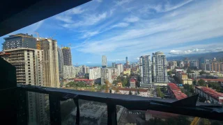 Видовая квартира 1+1 в blue sky tower!