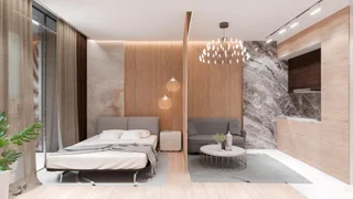 1-комнатная квартира, на этапе строительства. Продаётся. Район аэропорта