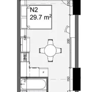 Next Magnolia – Studios 31.9 м² (От застройщика)