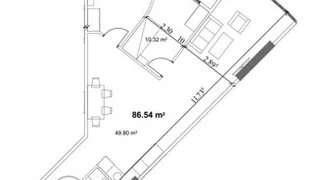 OXY Residence – 3-room 71.66 м² (От застройщика)