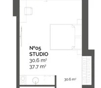 Sensa by Tempo – Studios 36.5 м² (От застройщика)