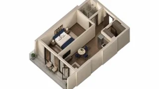 Imperial – 2-room 47.4 м² (От застройщика)