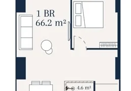 Panorama Del Mare – 2-room 51.4 м² (От застройщика)