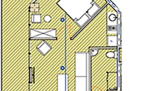 Citron Residence Chakvi – 2-room 53.1 м² (От застройщика)