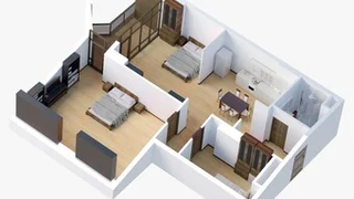 Ande Tower 2 – 3-room 79.73 м² (От застройщика)