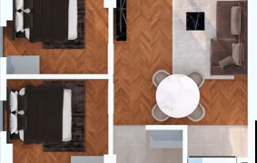 Portline by Gumbati – 3-room 70.3 м² (От застройщика)