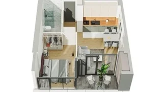 Arcon Residence – 2-room 44.5 м² (От застройщика)