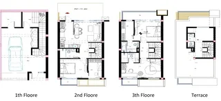 Villa Makhinjauri – 4-room townhouses 239.7 м² (От застройщика)
