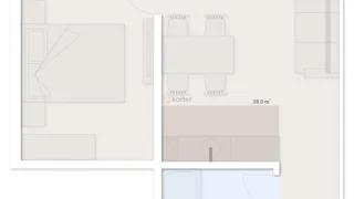 Orbi Continental – 2-room 38.0 м² (От застройщика)