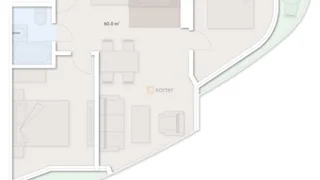 Orbi Continental – 3-room 60.0 м² (От застройщика)
